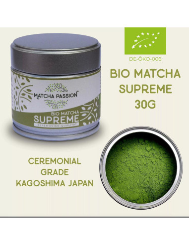 Matcha Supremo Ecológico lata 30g