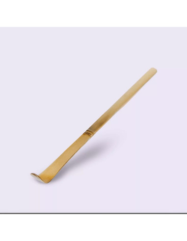 Cuchara Matcha Chashaku de bambú blanco